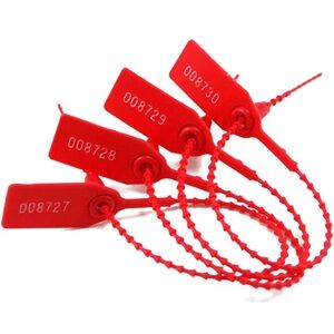 Lead Seals Plastic Tamper Seals/Zip Ties Quantity of 50